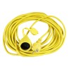 Extensión de extensión amarilla H05VVF 3 * 1.5 mm² - 12.5 m