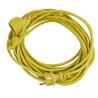 Extensión de extensión amarilla H05VVF 3 * 1.5 mm² - 12.5 m