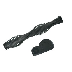 Kit Brosse rotative + bouchon d'extrémité pour tête de bosse d'aspirateur - compatible avec Numatic Quick - référence d'or