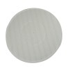 Pad/disque de nettoyage universel pour monobrosse ou autolaveuse en microfibre polyester - ø 406 mm - blanc rayures bleues