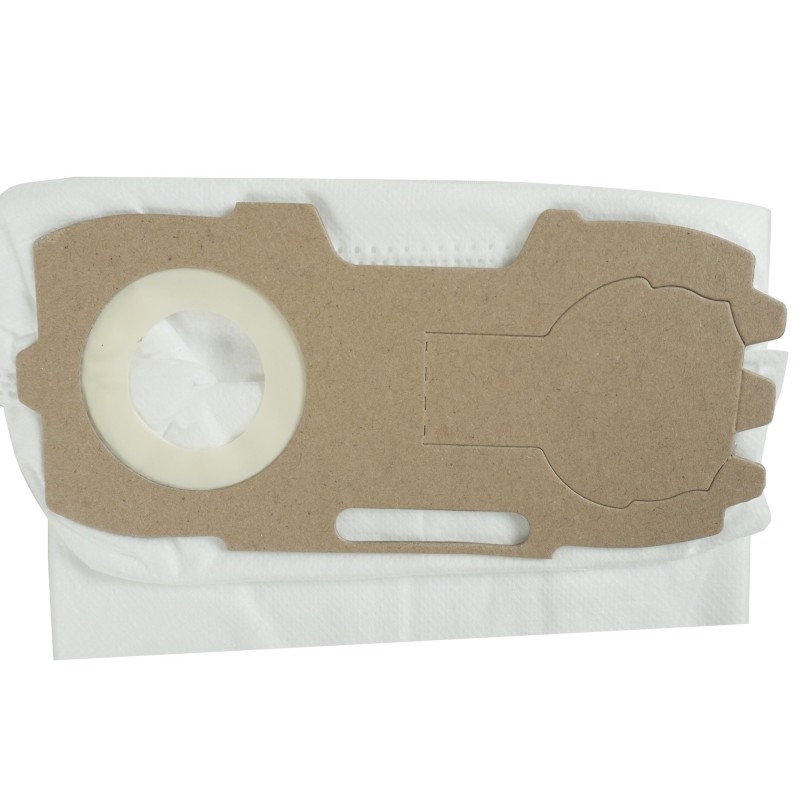 Bolsa de microfibra de aspiradora - Vorwerk vk118 compatible, VK119, VK120, VK121, VH122 - Lote de 8