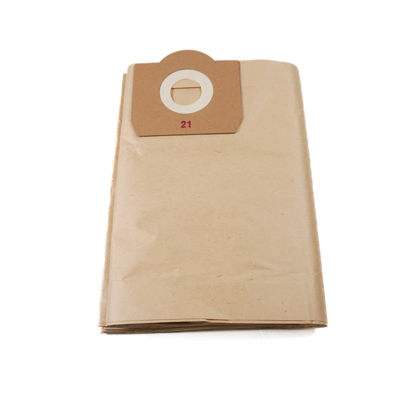 Bolso de vacío ICA / IPC / Soteco: G27EP, GP1 / 27, SA338 - Rowenta Vorace RU30, RU31, RU33 .. - Cartón 25 x 5 Bolsas de papel