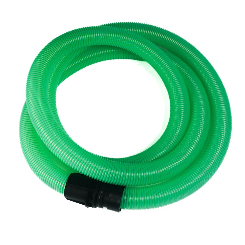 Flexible vert complet pour aspirateur ICA : GS 1/18 GP 1/16 et ECO B LUX diamètre 36mm longueur 3 m - TBFX00736