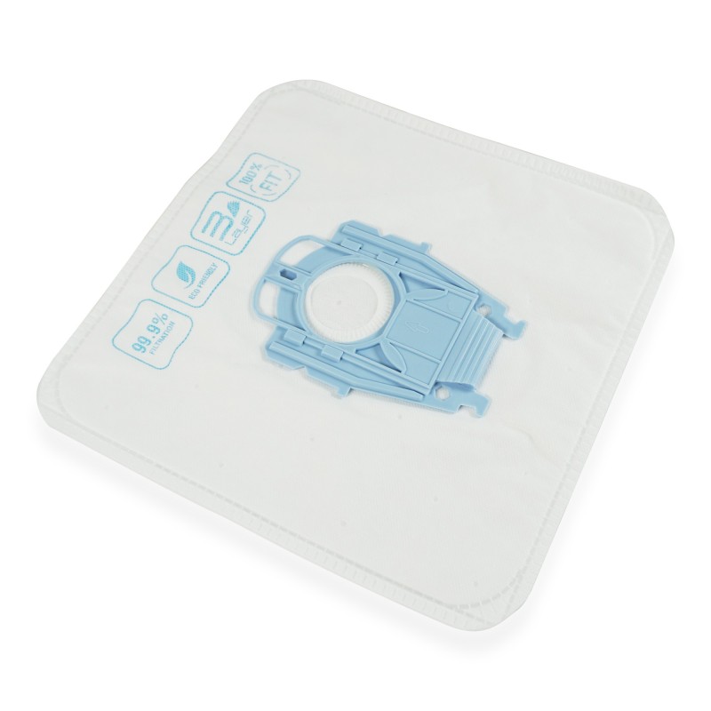 Sac aspirateur BOSCH / SIEMENS TYP M, TYP P, ERGOMAX, ERGOMAXX, BSG8.., VS08.., ... - 5 sacs microfibre