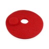 Lot de 5 Superpads rouge 406 mm (16") - disque de nettoyage par pulvérisation pour monobrosse et autolaveuse - friction douce