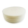 Lote de 5 Superpads Blanco 406 mm (16 ") - Disco de pulido no abrasivo para Monobrosse y Sailing - Acabado brillante
