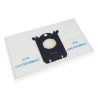 Sac aspirateur microfibre à poussière non tissé - ultra long - compatible avec Philips Performer, Electrolux E201SM - alt. r