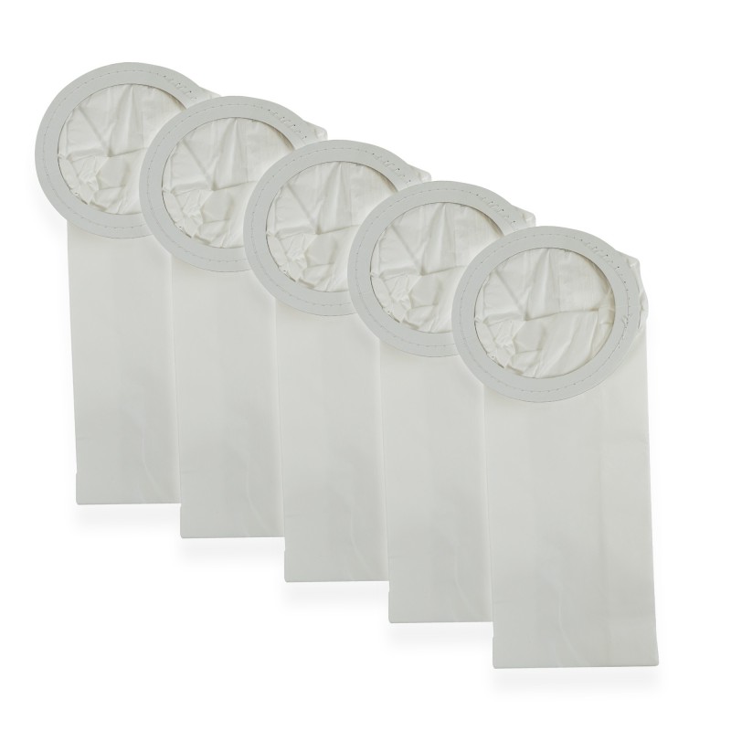 Bolsas de aspiradora compatibles con Nilfisk GD5, Adgilidad 6XP, VERDADERA VACA 6, PROGRESA DESPUESTO DESPORTE - 5 Bolsas de papel Bolsas - sin colla