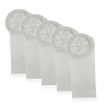 Bolsas de aspiradora compatibles con Nilfisk GD5, Adgilidad 6XP, VERDADERA VACA 6, PROGRESA DESPUESTO DESPORTE - 5 Bolsas de papel Bolsas - sin colla