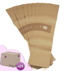 Sac aspirateur compatible avec Electrolux Euroclean : UZ930, DP 9000, ES100, UZ920 - Nilfisk : GD930. etc. - Carton de 25 poche
