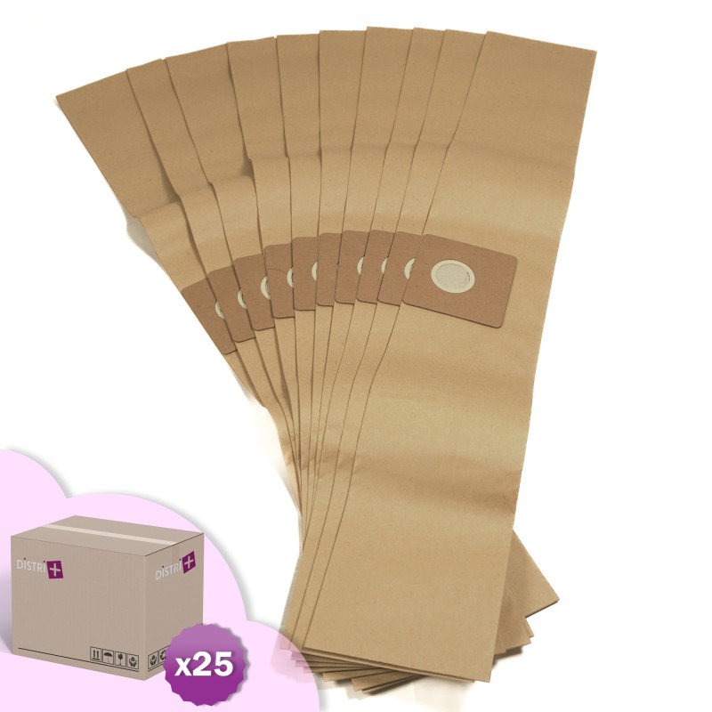 Sac aspirateur compatible avec Electrolux Euroclean : UZ930, DP 9000, ES100, UZ920 - Nilfisk : GD930. etc. - Carton de 25 poche