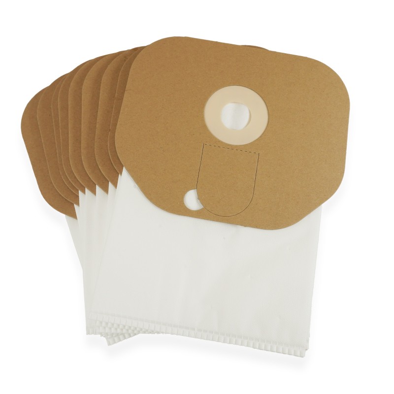 Sac aspirateur en microfibre - compatible avec Ghibli dorsal voyager 4 - la pochette de 10 sacs - alternative à la référence