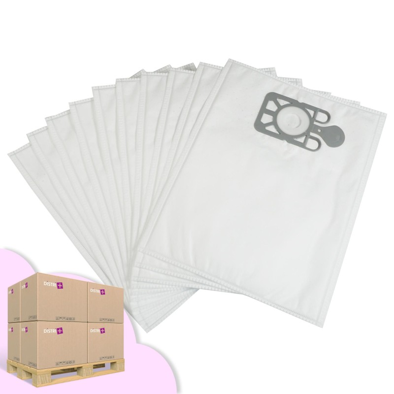 Bolsa de aspiradora compatible con NUPRO NUPRO 180, NUV180, HENRY, NVM1B. - Paleta de 14 cartas de 15 bolsillos de 10 bolsas