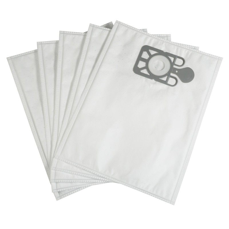 Bolsa de aspiradora compatible con NUPRO NUPRO 180, NUV180, HENRY, NVM1B. - La portada de 5 bolsas de microfibra