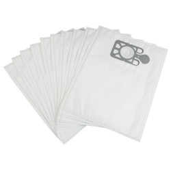 Bolsa de aspiradora compatible con NUPRO NUPRO 180, NUV180, HENRY, NVM1B. - El bolsillo de 10 bolsas de microfibra