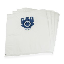 Sac aspirateur microfibre à poussières - lot de 5 - compatible avec Miele Classic C1, Complete C2, C3 - Large
