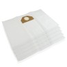 Microfibra High Filtration Vacuum Cleaner Bag - Anti-alérgeno - ultra resistente - Compatible con Karcher WD, A2204 - Conjunto de 5