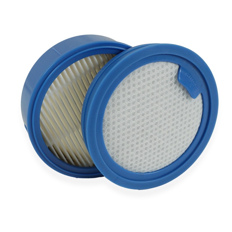 Kit de 1 préfiltre + 1 filtre à poussières pour aspirateur sans fil - lavables - compatible avec AEG 7000 ASKW5 / Electrolux