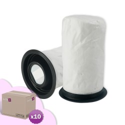 Sac aspirateur compatible avec Numatic Quick Pods  : HEN100G, HEN100R, Henry Quick, Hetty Quick, HTY100P, HTY100P, Quick- Carto