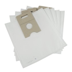 Lot de 5 sacs aspirateur microfibre à poussières - compatible avec Hoover S4150, S4152 - Electrolux Z 364, Z 366, Z 368, Z 43