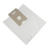 Lot de 5 sacs aspirateur microfibre à poussières - compatible avec Hoover S4150, S4152 - Electrolux Z 364, Z 366, Z 368, Z 43