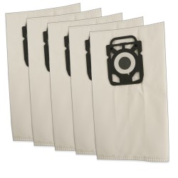 Sac aspirateur Nilfisk GM200, GM210, GM300, GM400, ELITE, EXTREME, KING. - La pochette de 5 sacs microfibre