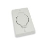 Succión centralizada rectangular Tomando R-Vex con cubierta redonda Ø 36 mm - Plastiflex - Placa de montaje CA compatible