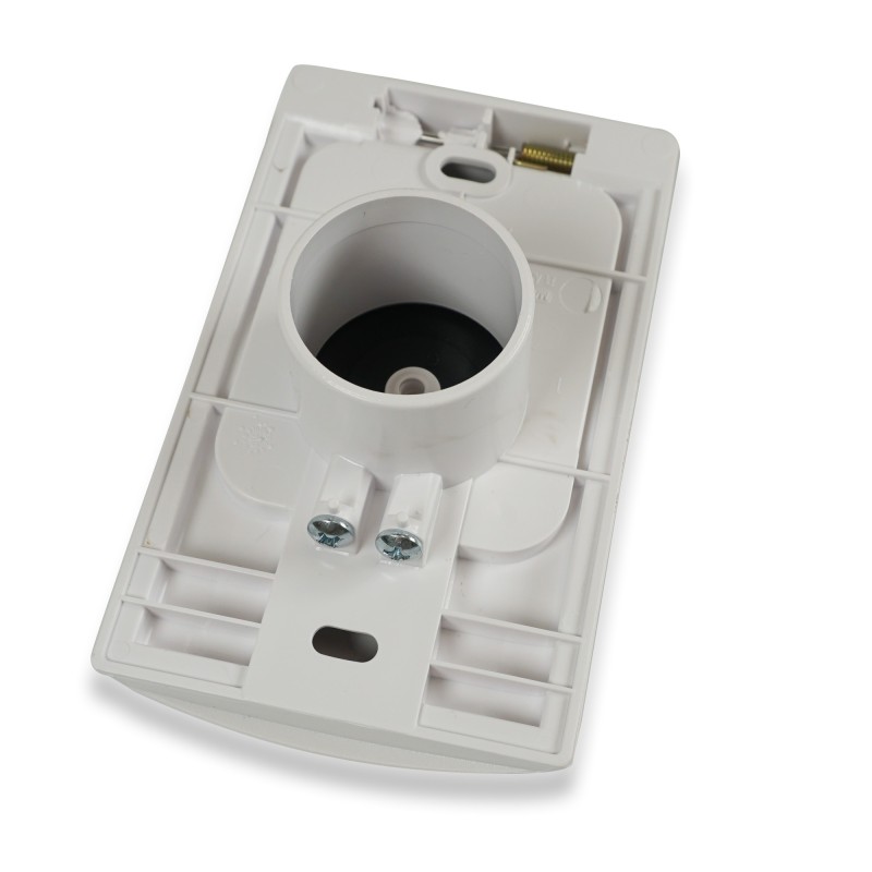 R-VEX Toma de succión centralizada rectangular con cubierta Ø 36 mm - Plastiflex - Placa de montaje cuadrado compatible