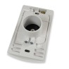 R-VEX Toma de succión centralizada rectangular con cubierta Ø 36 mm - Plastiflex - Placa de montaje cuadrado compatible