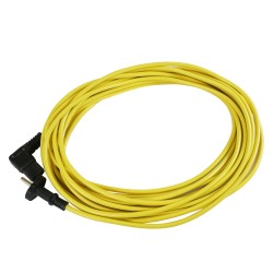 Câble d'alimentation jaune H05VVF 2 x 1,0 mm² - 10 m - Carton de 10 cables