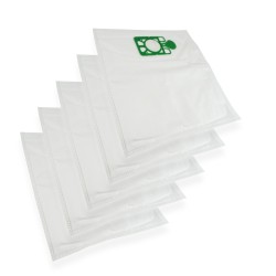 Sacs aspirateur compatible avec Numatic NVM2A, NVM2B, NVM2C, Charles, Georges, NVQ370 - 15 litres - 5 Sacs Microfibre
