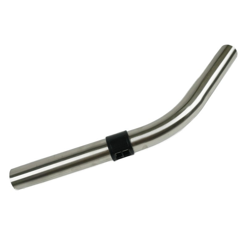 Accesorios de kit de acceso al aspirador Diámetro 38 mm: Conjunto de 2 tubos de acero cromado Longitud 47cm + 1 codo de acero inoxidable con controlador AI