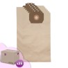 Bolsa de vacío vacío con Taski Vento 8, Bora, Baby Bora - CleanFix S10, S12 - Colgate P9, P18 ... - Cartón de 25 bolsillos