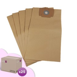 Sac aspirateur compatible avec Taski Aero 8, Aero 15 - Alternative pour réf Taski 7524289 - Carton de 25 pochettes de 5 sacs p