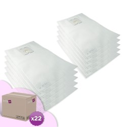 Sac aspirateur compatible avec Nilfisk VP300, GD1000, GD1010, Business, Familly, Thor. - Carton de 22 pochettes de 10 sacs micr