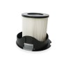 Filtro plisado HEPA para la aspiradora de escoba - Compatible con DUOFLEX Y TRIFLEX HUX1 HUJER - Filtraciones de polvo y FINE