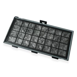 Filtre à air actif charbon anti-odeur pour aspirateur avec indicateur de saturation compatible avec Miele SF-AA-30 S300/S899,