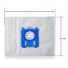 Sac aspirateur Philip S-Bag - Electrolux Sbag, Excellio - AEG Tornado Airmax, Bolido... - Pochette de 5 sacs microfibre