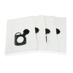 Lot de 4 sacs pour aspirateur traineau microfibre Hygiène+ - compatible avec Rowenta SILENCE FORCE (SERIE) 4A, X-TREM POWER (S