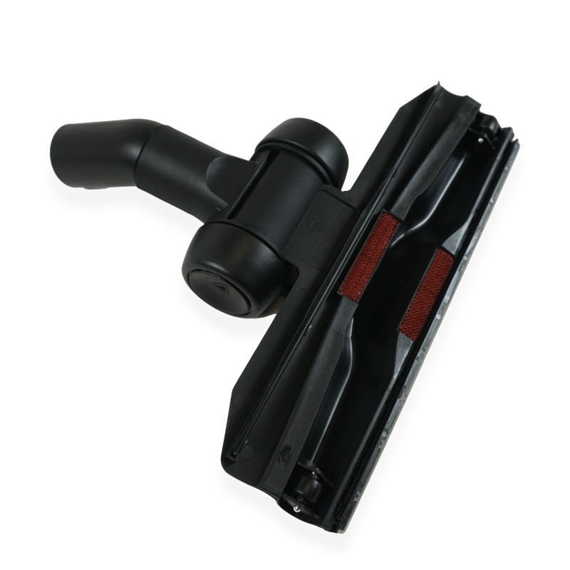 Brosse combinée plate universelle RD285 (Wessel Werk ) - 4 roulettes - pour aspirateurs ø 32 à 38 mm