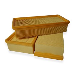Filtre à air plissé plat pour aspirateur compatible avec Karcher NT 65/2 AP, NT 75/2 AP ME TC, NT 72/2 ECO TC