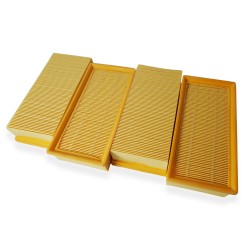 Filtre à air plissé plat pour aspirateur compatible avec Karcher NT 65/2 AP, NT 75/2 AP ME TC, NT 72/2 ECO TC