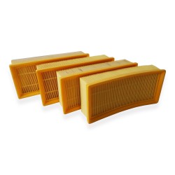 Filtre à air plissé plat pour aspirateur compatible avec Karcher NT 65/2 AP, NT 75/2 AP ME TC, NT 72/2 ECO TC