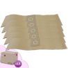 Sac aspirateur compatible avec Hoover CH12 - Prodim 909 Plus - Carton de 15 pochettes de 10 sacs papier